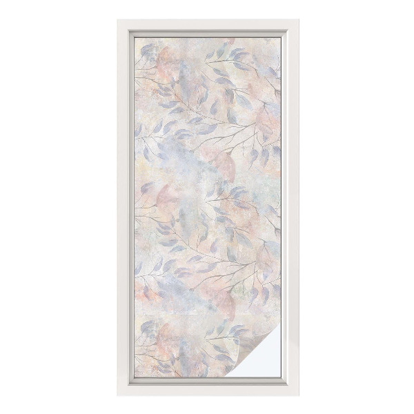 Opaque window film stained glass style Changing effect