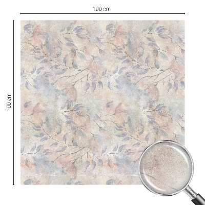 Opaque window film stained glass style Changing effect