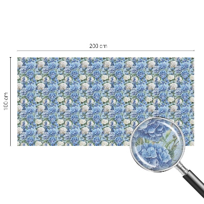 Frosted glass film stained glass effect Floral charm