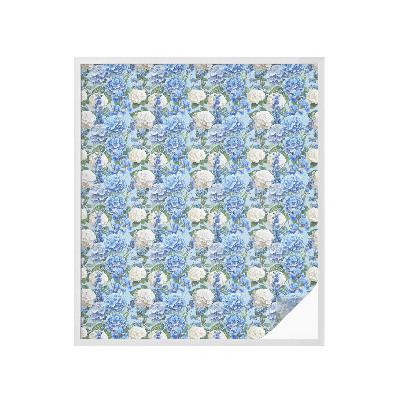 Frosted glass film stained glass effect Floral charm