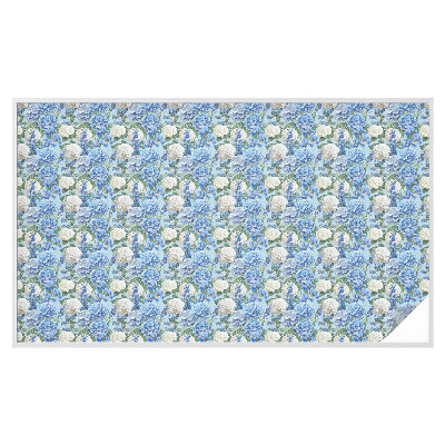 Frosted glass film stained glass effect Floral charm