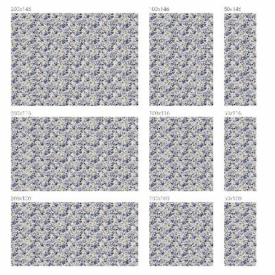 Patterned window film Floral symmetry