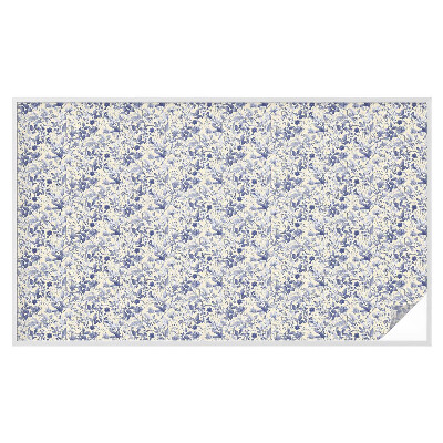 Patterned window film Floral symmetry