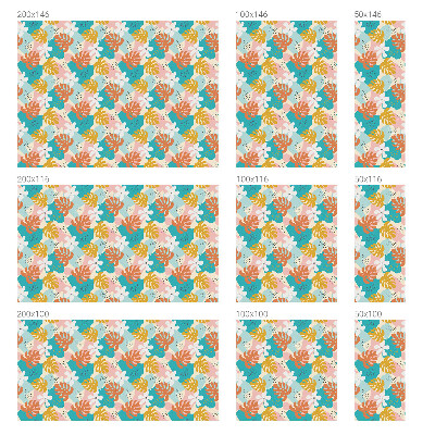 Colored window film stained glass Exotic nature