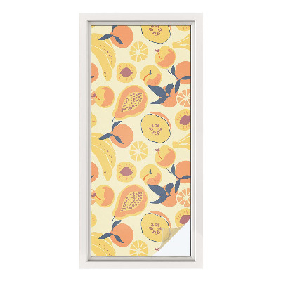 Patterned window film Juicy fruit
