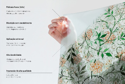 Privacy window film Abstract jungle