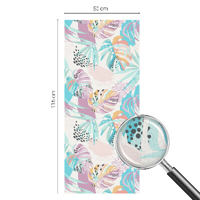 Privacy window film Abstract jungle