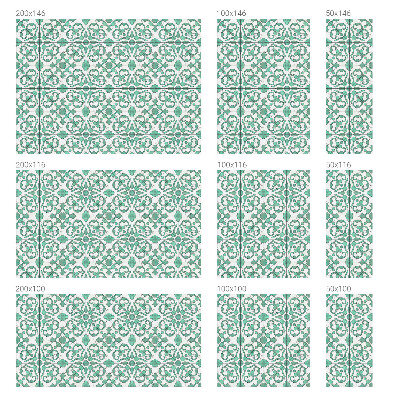 Patterned window film Classic ornaments