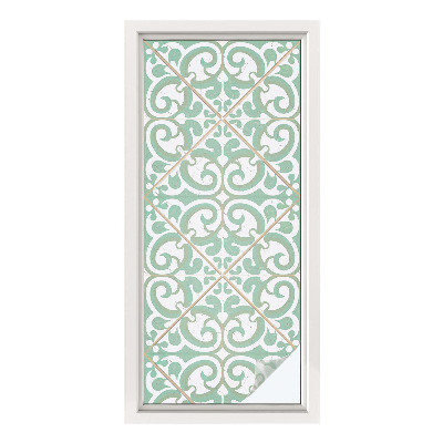 Frosted glass film stained glass effect Classic elegance