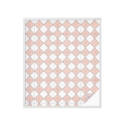 Privacy window film Geometric rhombuses