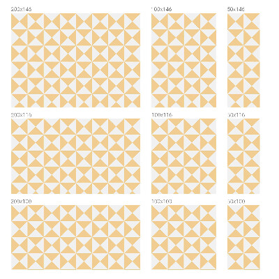 Opaque window film stained glass style Geometric triangles