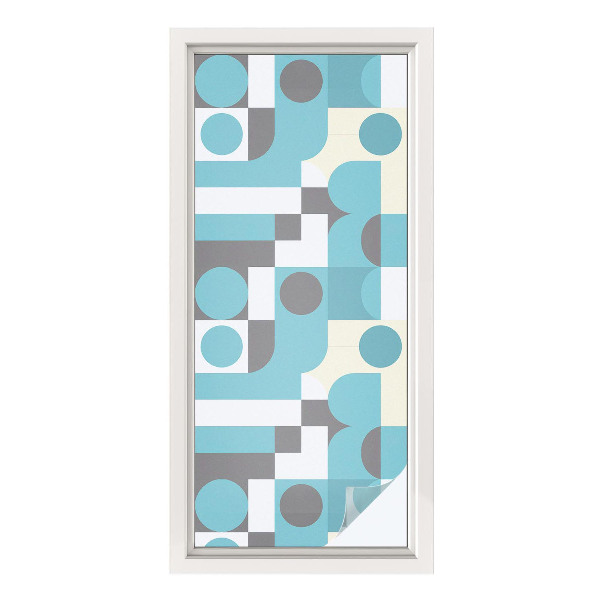Patterned window film Geometric patterns