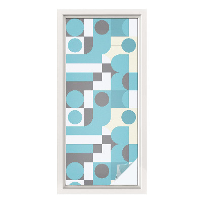 Patterned window film Geometric patterns