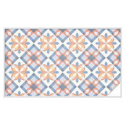 Opaque window film stained glass style Colorful symmetry