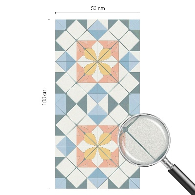 Patterned window film Colorful symmetry