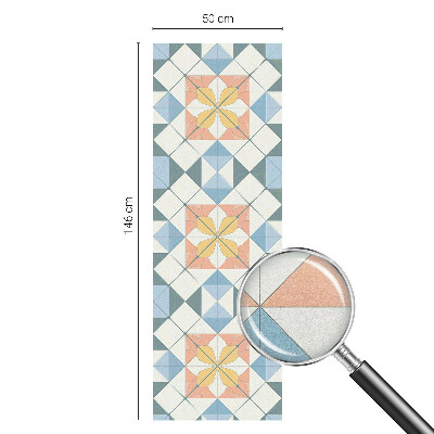 Patterned window film Colorful symmetry