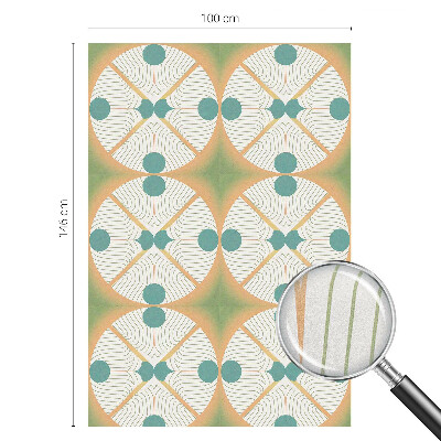 Patterned window film Geometric harmony