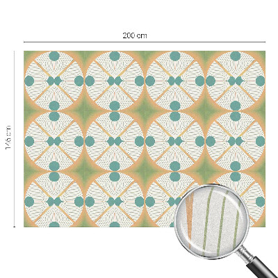 Patterned window film Geometric harmony