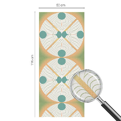 Patterned window film Geometric harmony