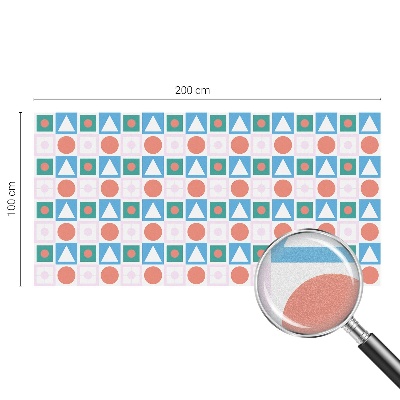 Frosted glass film stained glass effect Abstract patterns