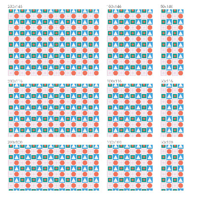 Frosted glass film stained glass effect Abstract patterns