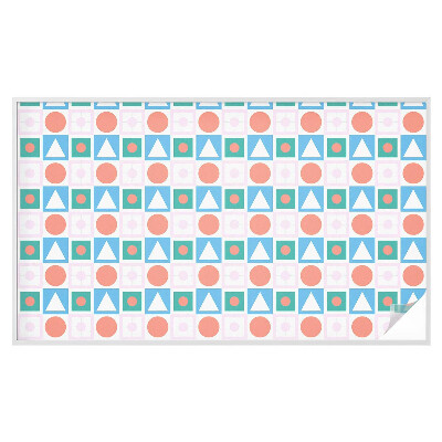 Frosted glass film stained glass effect Abstract patterns