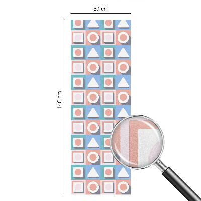 Privacy window film Geometric patterns