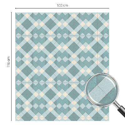 Privacy window film Geometric patterns