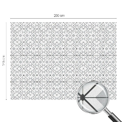 Colored window film stained glass Geometric patterns