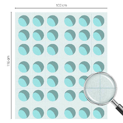 Opaque window film stained glass style Modern wheels