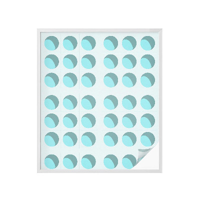 Opaque window film stained glass style Modern wheels