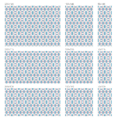 Frosted glass film stained glass effect Pastel patterns