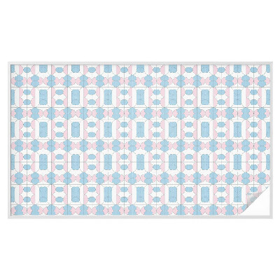 Frosted glass film stained glass effect Pastel patterns