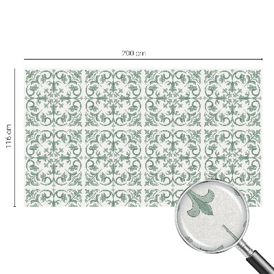 Patterned window film Plant ornaments