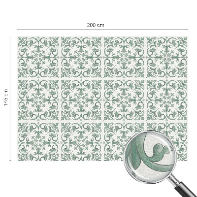 Patterned window film Plant ornaments