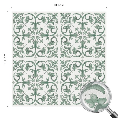 Patterned window film Plant ornaments