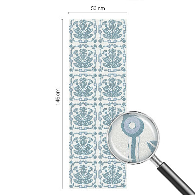 Privacy window film Floral pattern