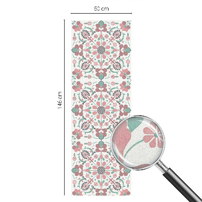Colored window film stained glass Floral harmony