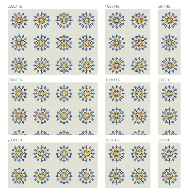 Opaque window film stained glass style Decorative mandala