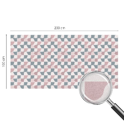 Colored window film stained glass Pastel patterns