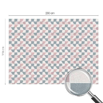 Colored window film stained glass Pastel patterns