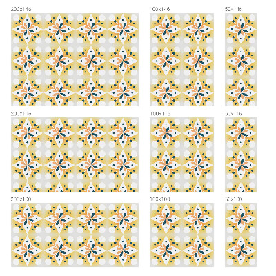 Privacy window film Floral symmetry