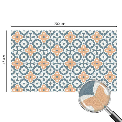 Opaque window film stained glass style Mosaic flowers