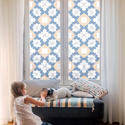Patterned window film Symmetrical patterns