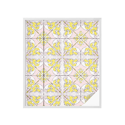 Privacy window film Abstract flowers