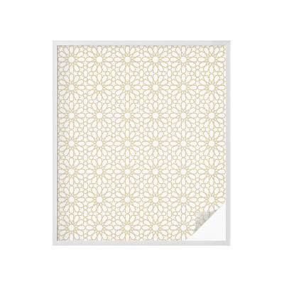 Colored window film stained glass Geometric patterns