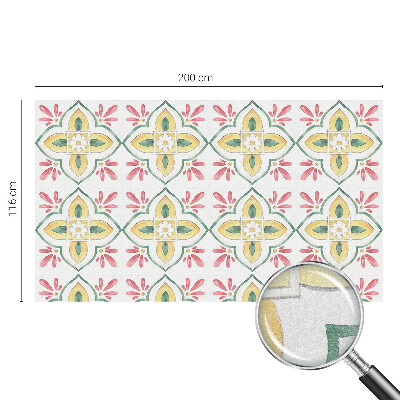 Privacy window film Floral ornament