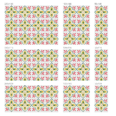 Privacy window film Floral ornament