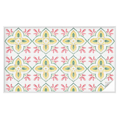 Privacy window film Floral ornament