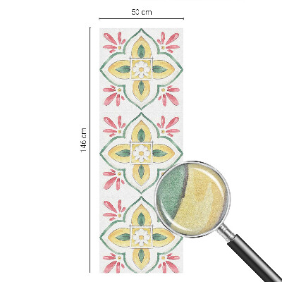 Privacy window film Floral ornament